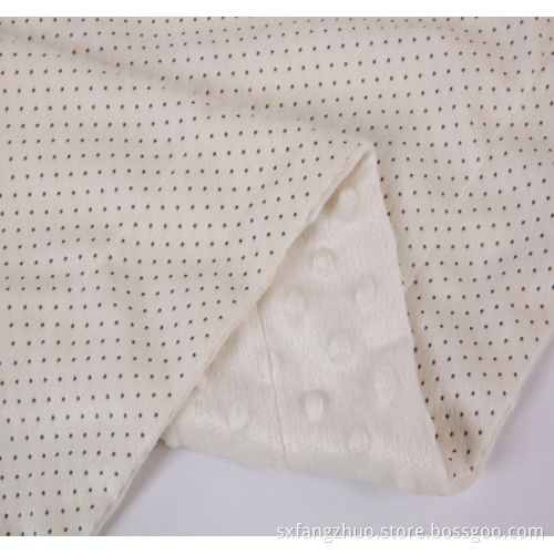 varmstämpling Baby Filt med minky Dot Backing